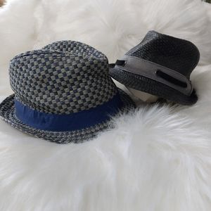 🔴Buy 2 - Get 1 -- Baby Boy Fadoras - Set of 2 - 6/12 Months & 12/24 Months